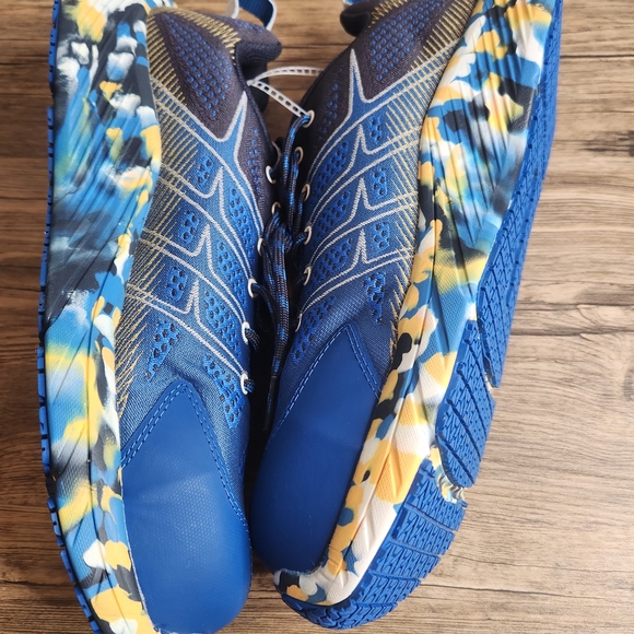 Merrell Men's Moab Flight Carbon Fiber Work Shoes. Blue-Jacquard Upper Size 8.5. - Picture 9 of 12